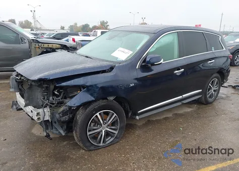 2019 Infiniti Qx60 Pure из США, поврежденный, VIN 5N1DL0MM0KC555842